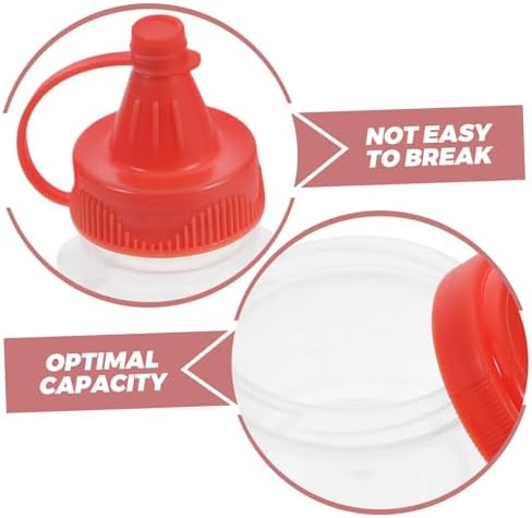 Cabilock Mini Jam Squeeze Bottle - Salad Dressing Container