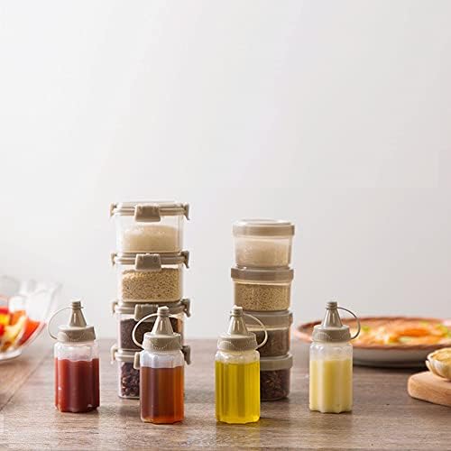 Mini Squeeze Condiment Set