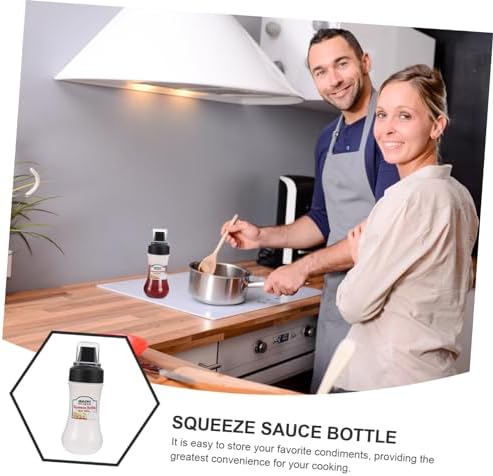 Holidoyo Portable Refillable Condiment Squeeze Bottle