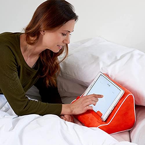 Book Couch Tablet Stand - red chair sturdily