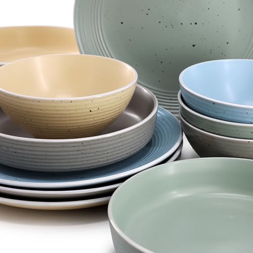 Elegant 16-Piece Dinnerware Set Elama Emilia