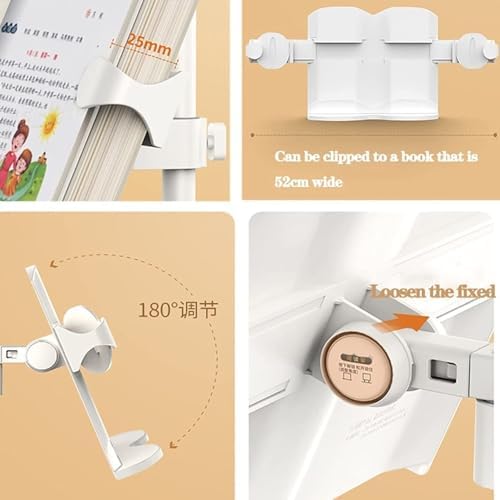 Adjustable Floor BookStanding for Reading Books and Cookbooks