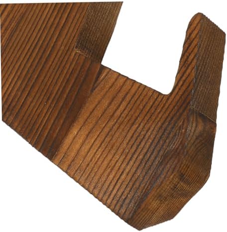 Mikinona Elegant Wooden Recipe Stand for Desk Book Storage