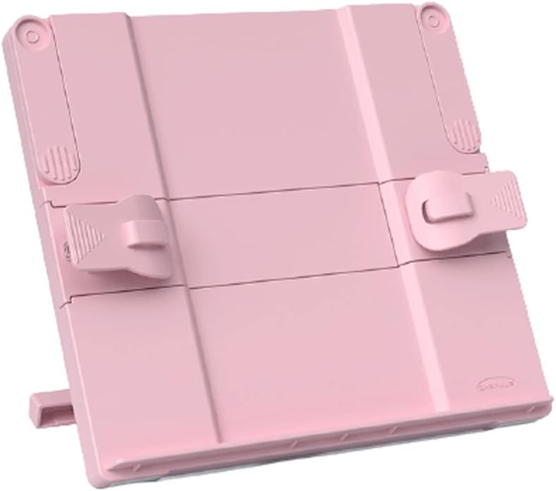 Adjustable Angle Hands-Free Plastic Book Stand