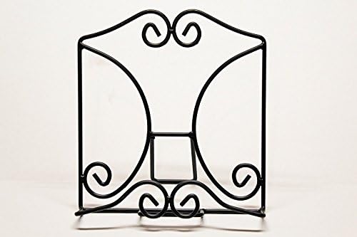 Hand-Crafted Wrought-Iron Bible Stand - By Amish