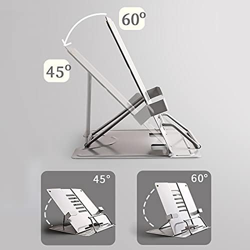 Adjustable Metal Book Stand for Reading Cooking