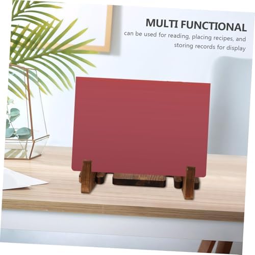 Elegant Wooden Book Recipe Stand Multi-Use Kitchen Organizer