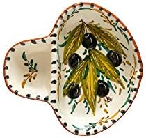 Natural Beauty 7 Dinner Plate - Earthenware Dishware Perfect for Dining