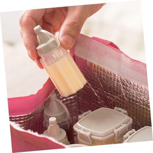 VILLFUL 12-Pack Squeeze Bottles for Condiments