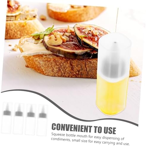 Cabilock 40ml Condiment Squeeze Bottles with Scale
