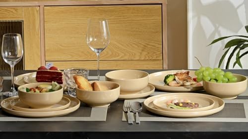 Melamine Dinnerware Set for 4
