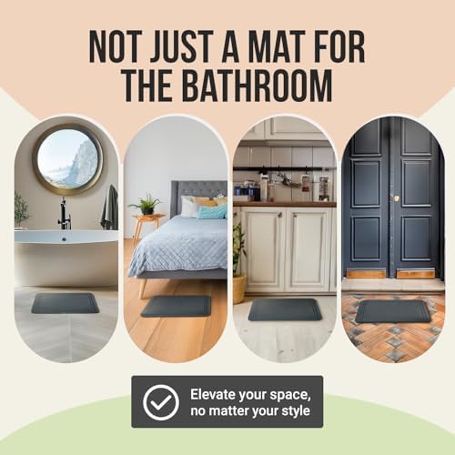 ITSOFT Luxury Memory Foam Bath Mat 31x20