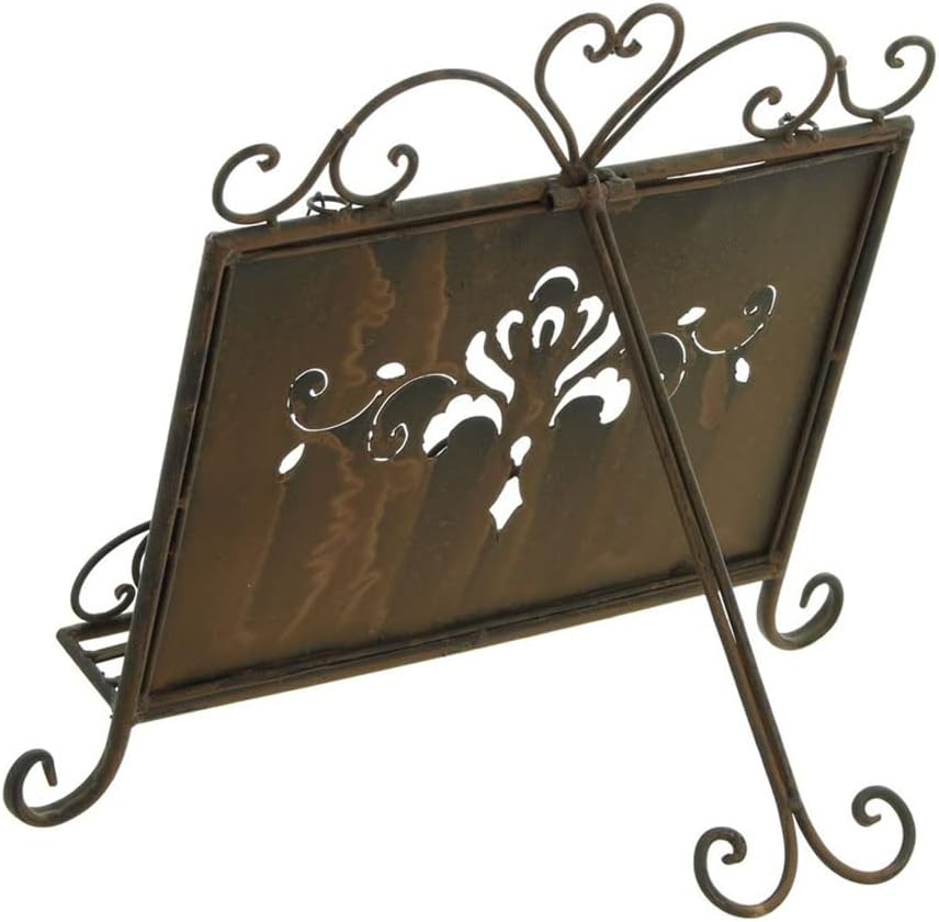 Westcharm Holiday Gift Antique Metal Cookbook Stand