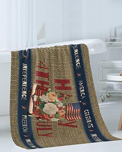 Vibrant Design Travel Bath Towels Set