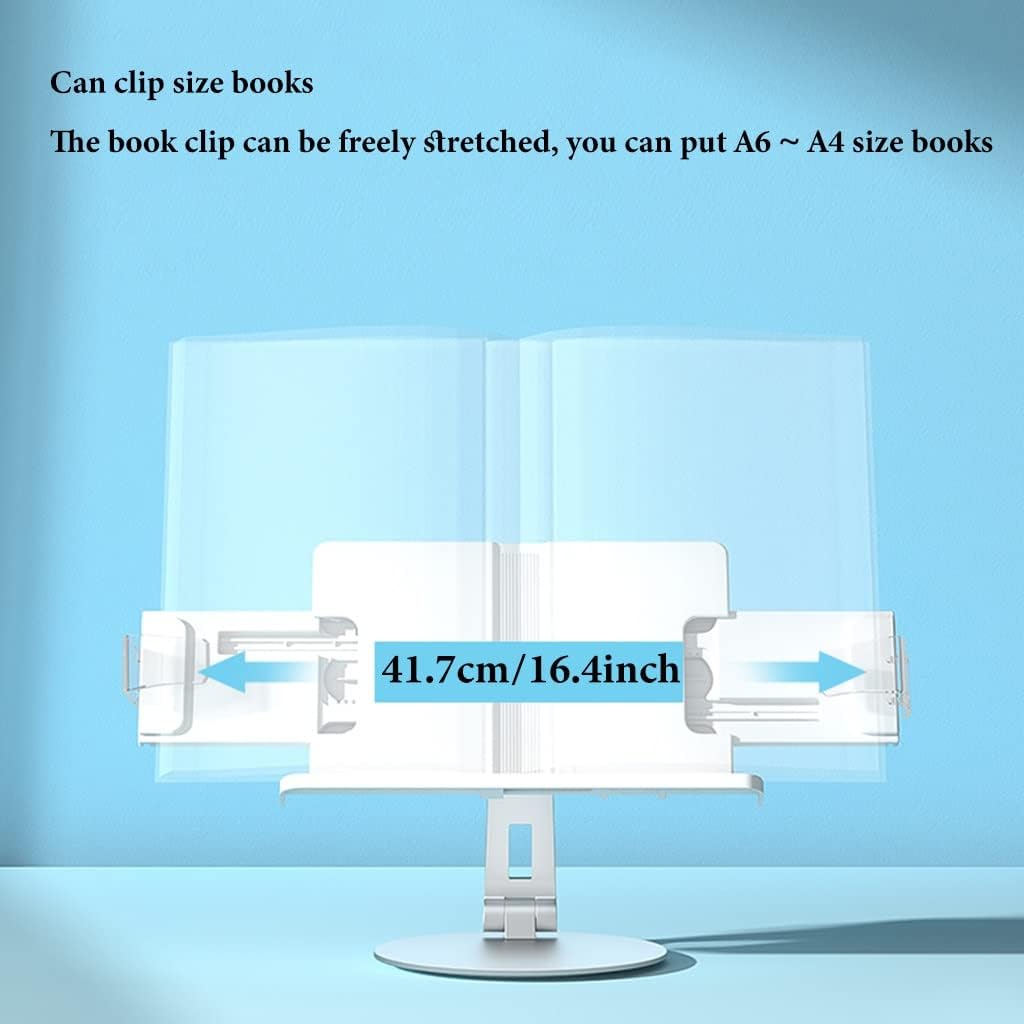 UHRLGHSLightweight Hands-Free Book Holder Stand