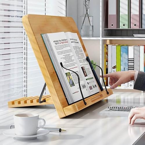 Adjustable Recipe Stand for Kitchen Reading