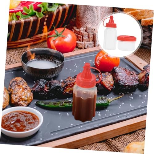 Cabilock Mini Jam Squeeze Bottle - Salad Dressing Container