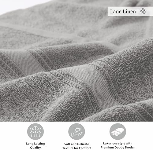 Luxury 100 Cotton Bath Towels - Zero Twist High Absorbency Cloud-like Softness