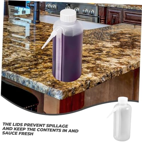 Cabilock 5-Pack Squeezable Condiment Bottles
