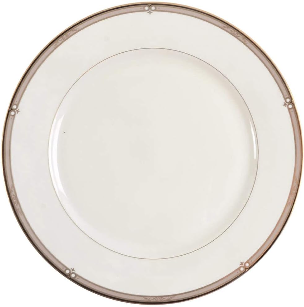 Elegant Ebony Circle Dinner Plate