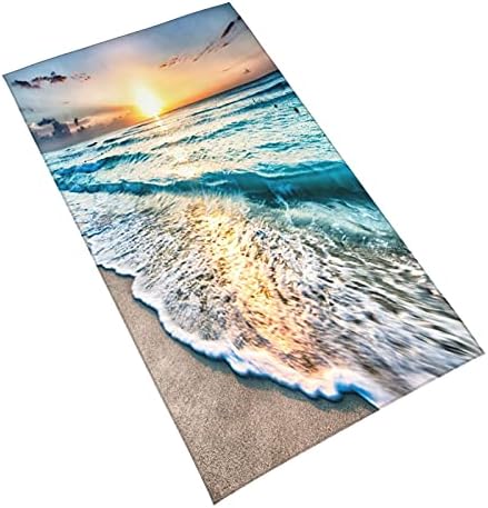 Bath designed for mastering the beach - Set of 2 with tropical vibes