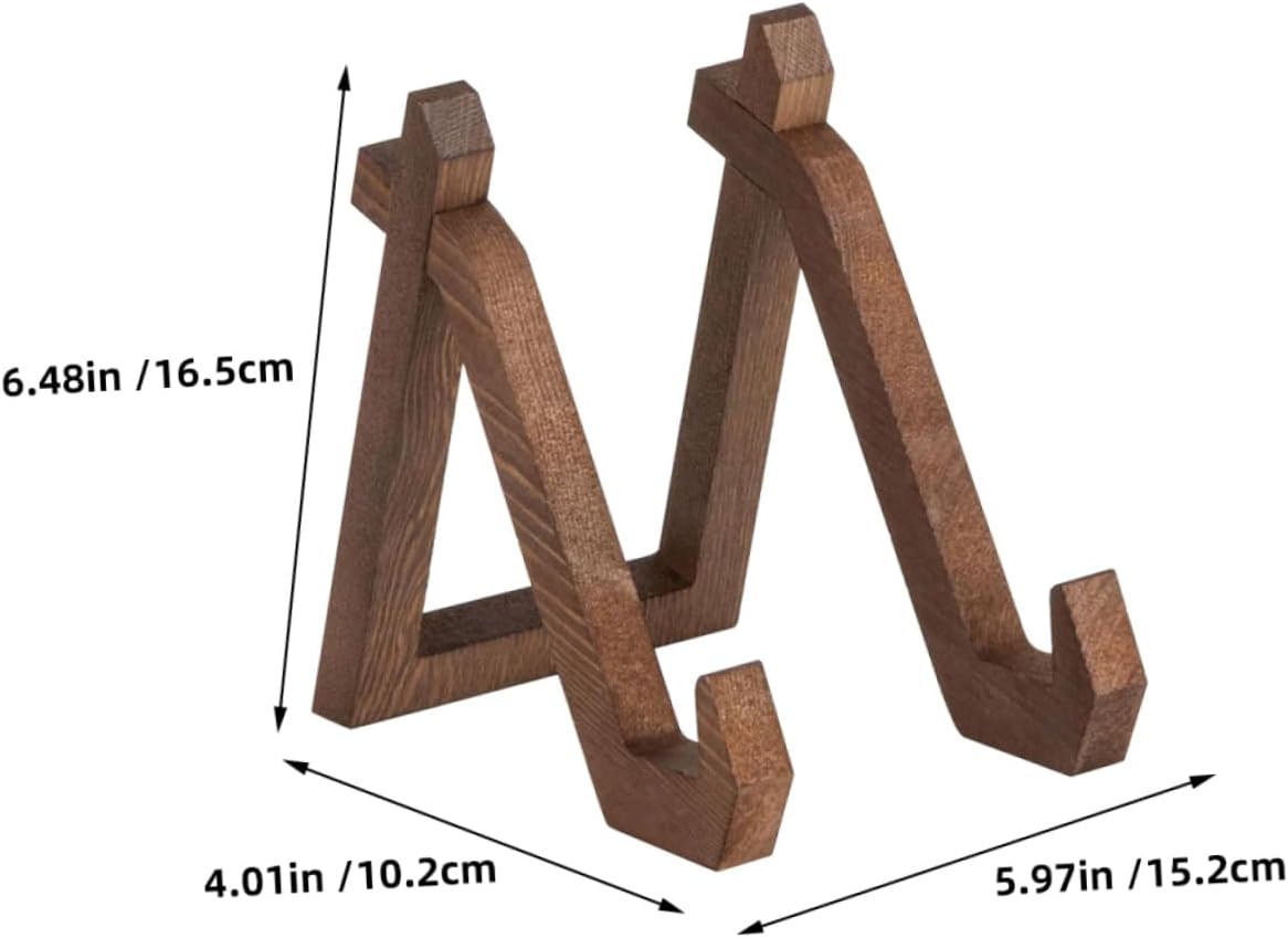 Zerodeko Wooden Menu Recipe Holder Stand
