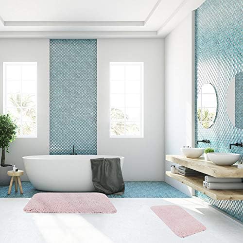 Luxury Bath Rug Set for Shaggy Feet