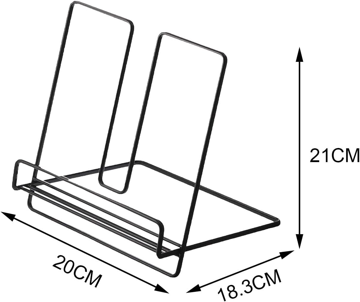Portable Metal Recipe Book Stand