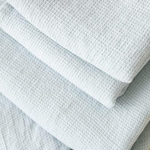 LinenMe 0489801 Ice Blue Waffle Towel 39x63