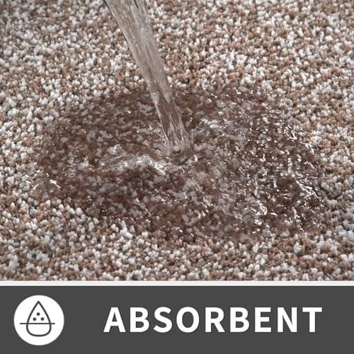 Yimobra Bath Rug - Ultra Soft Non-Slip Water-absorbent 32x20 Machine Washable