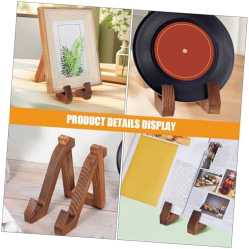 Zerodeko Wooden Menu Recipe Holder Stand
