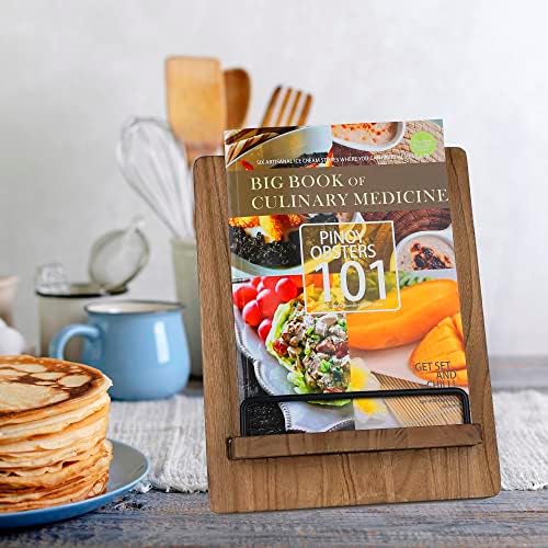 Eco-Friendly Wood Keyboard-FA V5 Kitchen Stand for Cookbooks