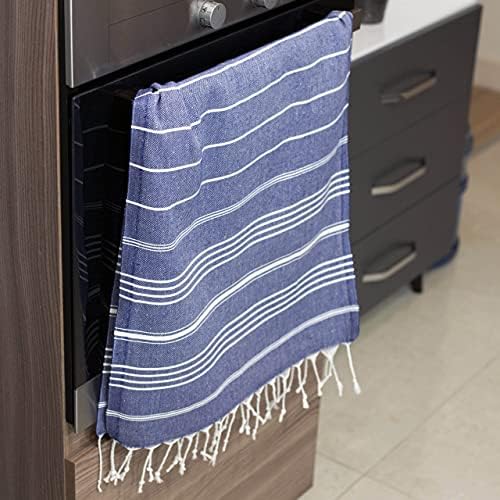 Clotho 4-Piece Turkish Cotton Hand Towels Set 18x40 inches