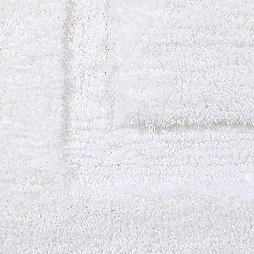 Luxurious Soft Microfiber Bathroom Rugs Set 2 Pieces 16x24 20x32 inch