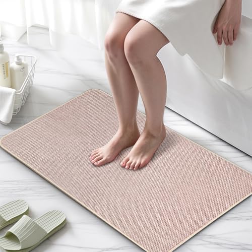 Comfort-Soft Non-Slip Bathroom Rugs