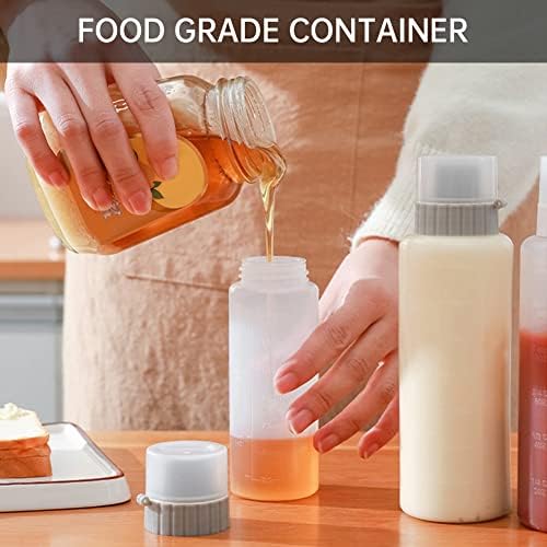 5 Hole Leak-proof Condiment Squeeze Bottle 350ML