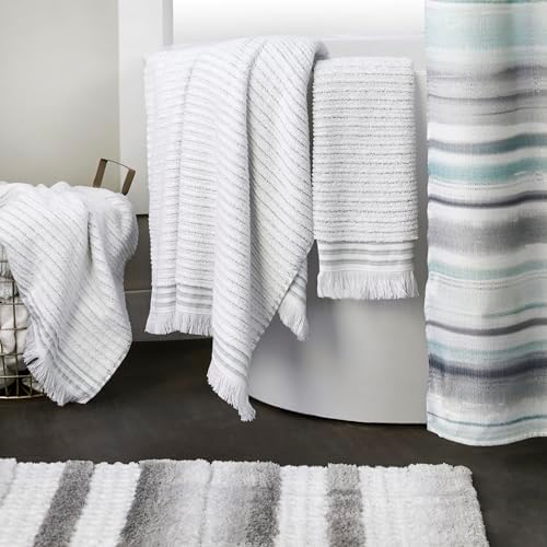 SKL Home Subtle Stripe Bath Towel Sage