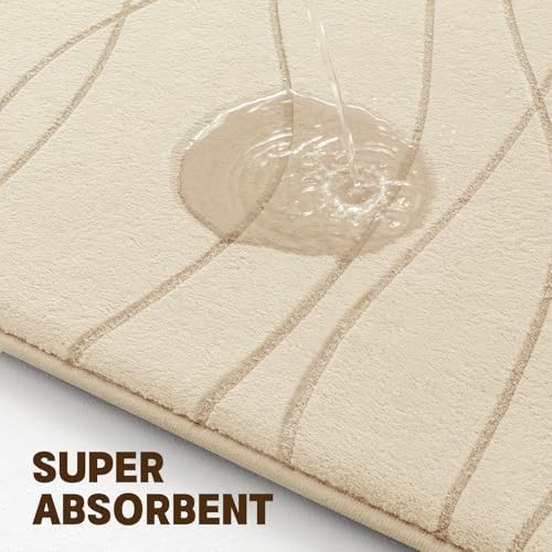 YIHOUSE Memory Foam Bathroom Rugs