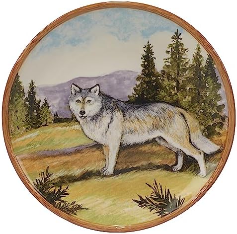 Elegant Mountain Summit Dinner Plate Set