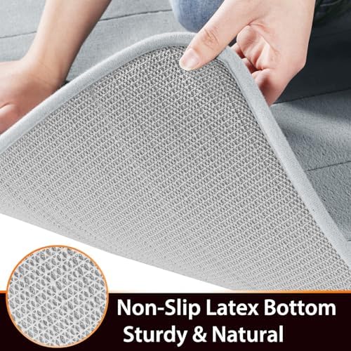 Yimobra Memory Foam Bath Mat Set