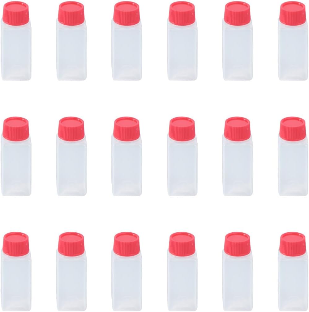 Mini Seasoning Bottles Set - 100pcs 65ml BentoCondimentSqueezeBottles