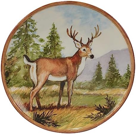 Elegant Mountain Summit Dinner Plate Set