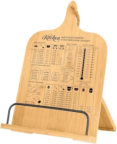 Adventico Bamboo Cook Book Stand