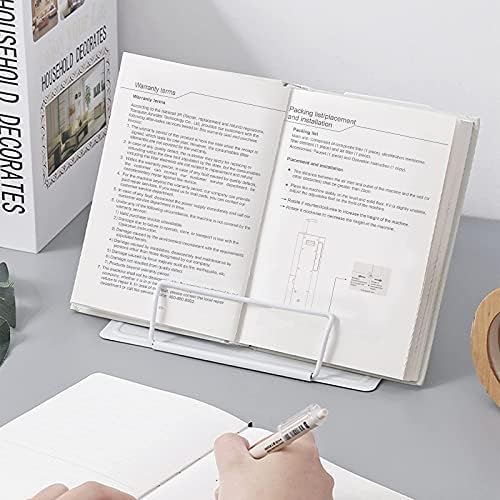 Adjustable Metal Desk Book Stands for Reading Comfort