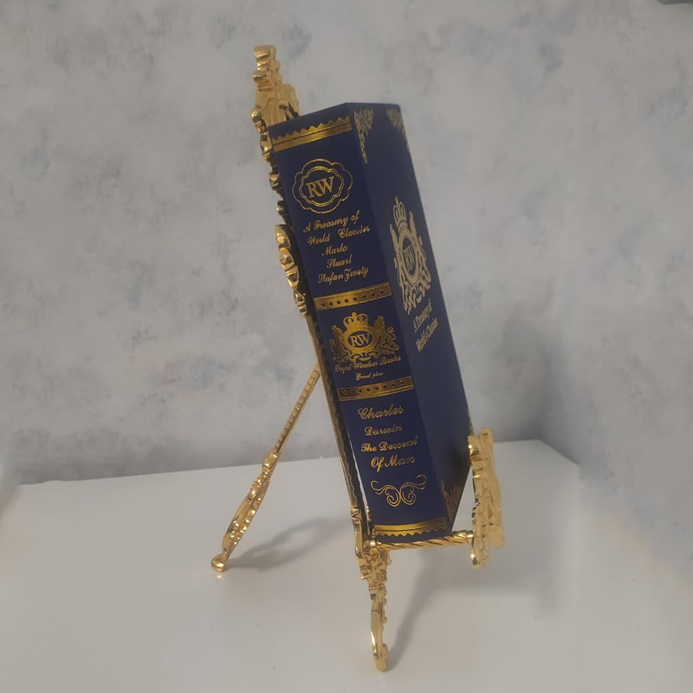 ZHXJXJ Smart Kitchen - Durable Metal Recipe Book Holder Delux