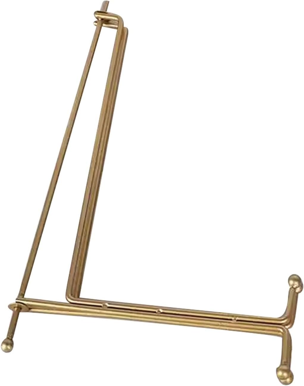 ZDOYUN Metal Cookbook Stand Small Gold