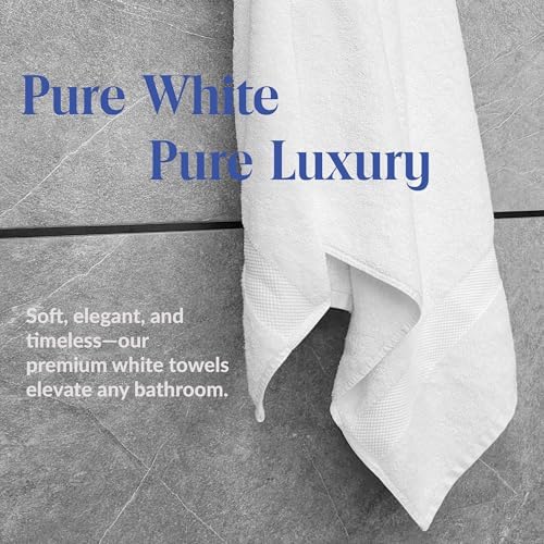 Luxury 100 Cotton Bath Towel Set - 27x54