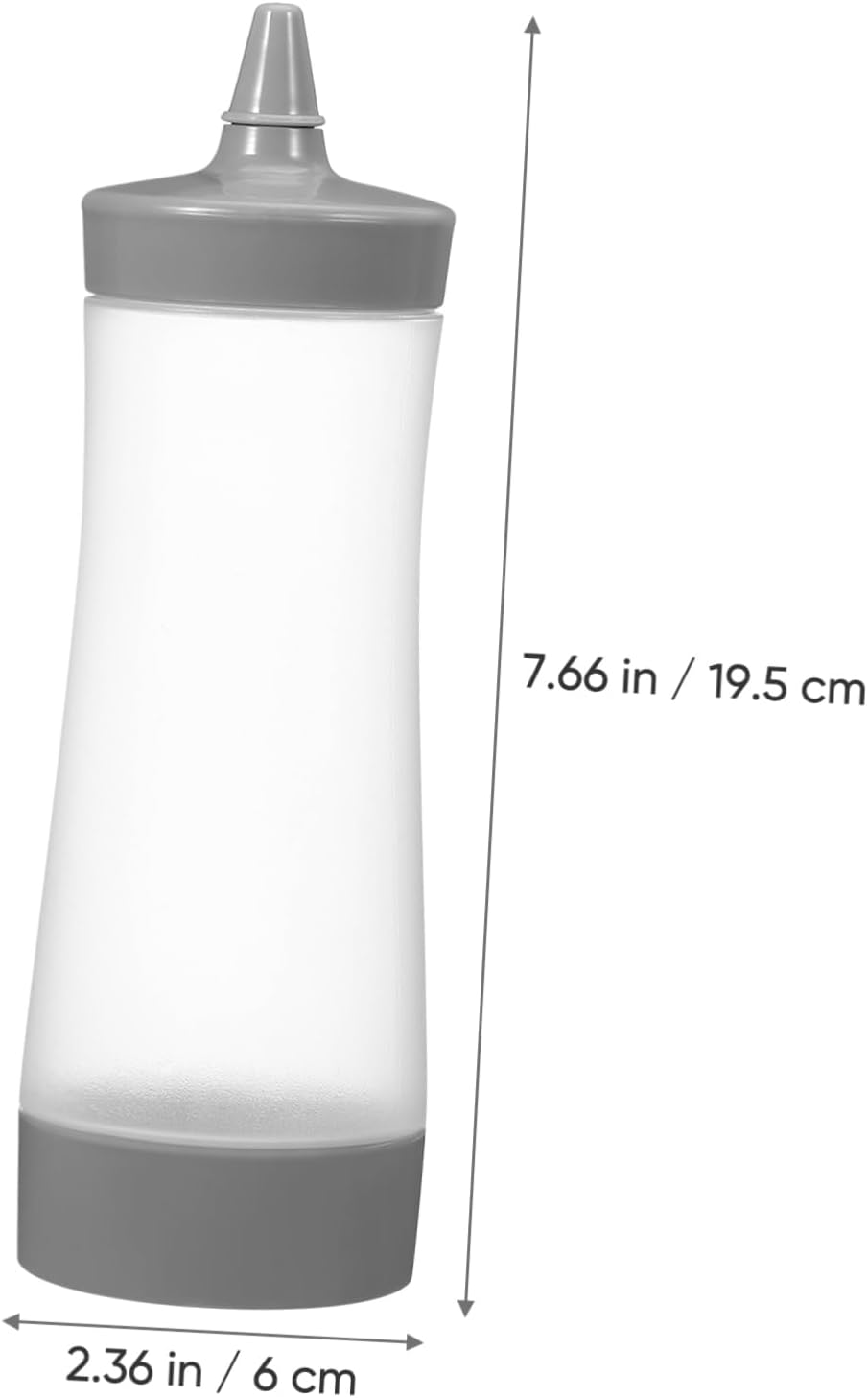 Cabilock 4Pcs Condiment Squeeze Bottles - Perfect for Kitchen Use4 Mini Squeeze Bottles