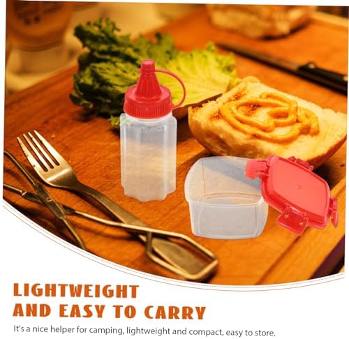 KICHOUSE Mini Sauce Dispenser Set
