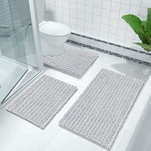 Yimobra Luxury Bathroom Mat 44 X 24 Ultra-Soft Non-Slip Machine Washable